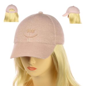 Бейсболка женская коттон с люрексом ''ME'' NL 19-205 Пудра