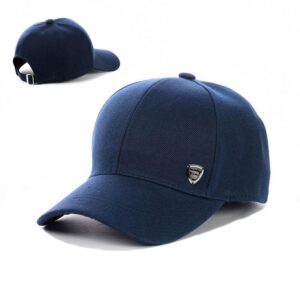 Бейсболка мужская коттон NCM 19-001 Синяя