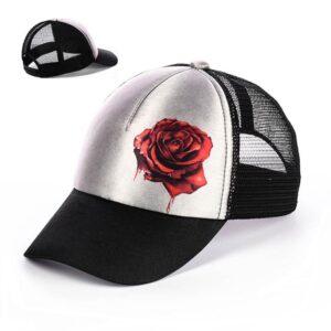 Бейсболка женская NCB 015 ''Красная роза''