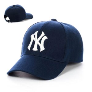 Бейсболка вышивка ''New York'' NV 19-113 Синий-с-белым