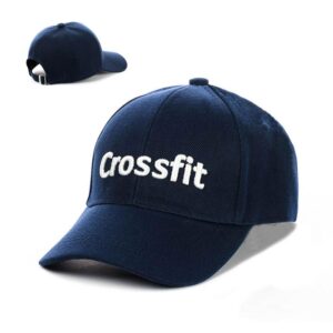 Бейсболка вышивка ''Crossfit'' NV 19-115 Синий-с-белым