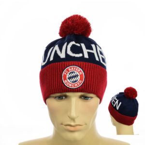 Молодежная мужская шапка с помпоном FC''Bayern'' NCMY 320