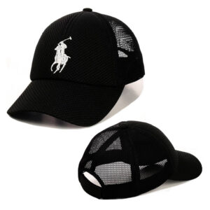 Детская кепка с сеткой и 3D вышивкой “Поло”  KJC 02-02