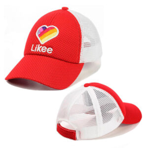Детская кепка с сеткой и 3D вышивкой “Likee”  KJC 28-01