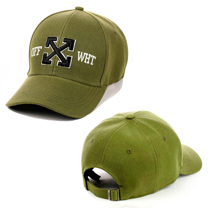 Бейсболка мужская коттон с вышивкой ”Off White” NCC 210-001 — изображение 3