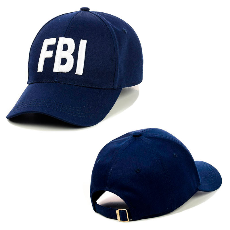 Бейсболка мужская коттон с вышивкой ”FBI” NCC 210-008 — изображение 5