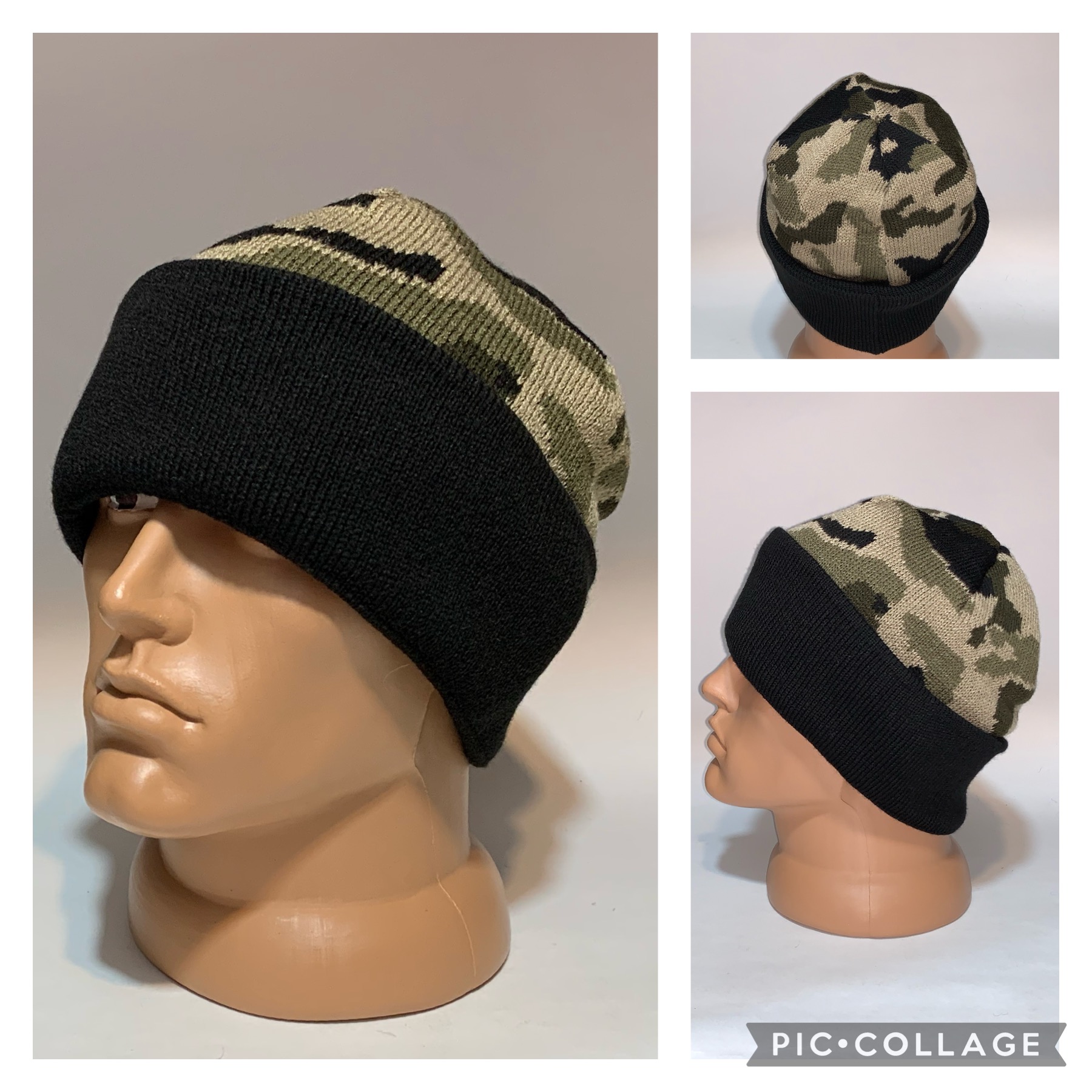 Мужская шапка тактическая MIL-05K черный