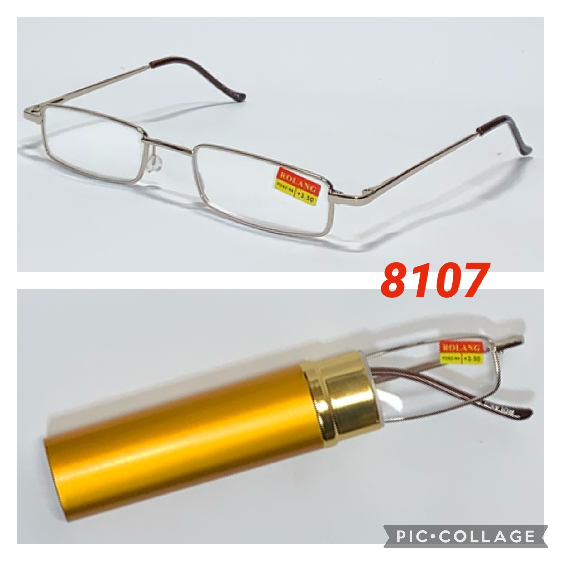 Очки для зрения ручка в металле 8107 (+) — изображение 3