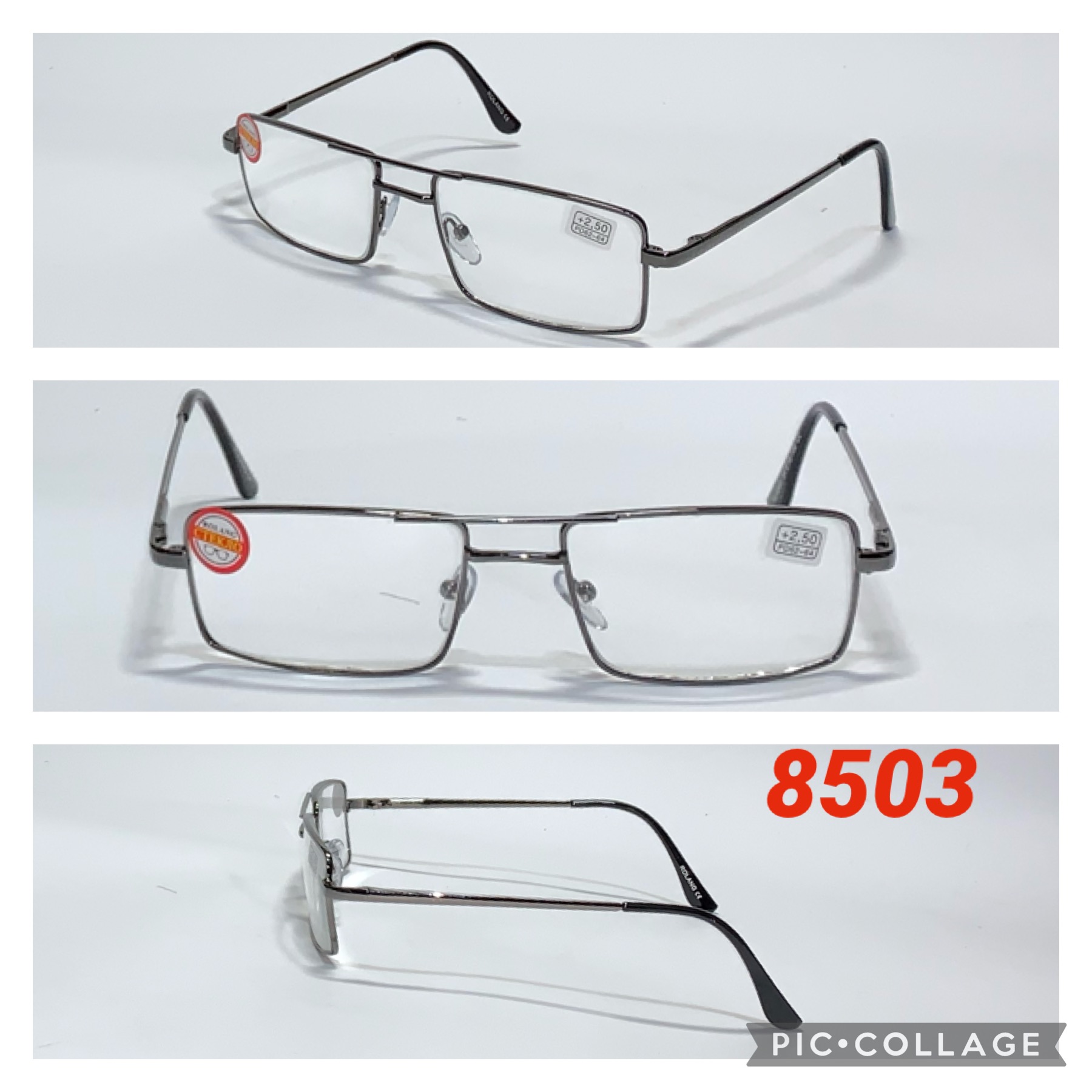 Очки для зрения в металле со стеклом MC 8503 (+) — изображение 3