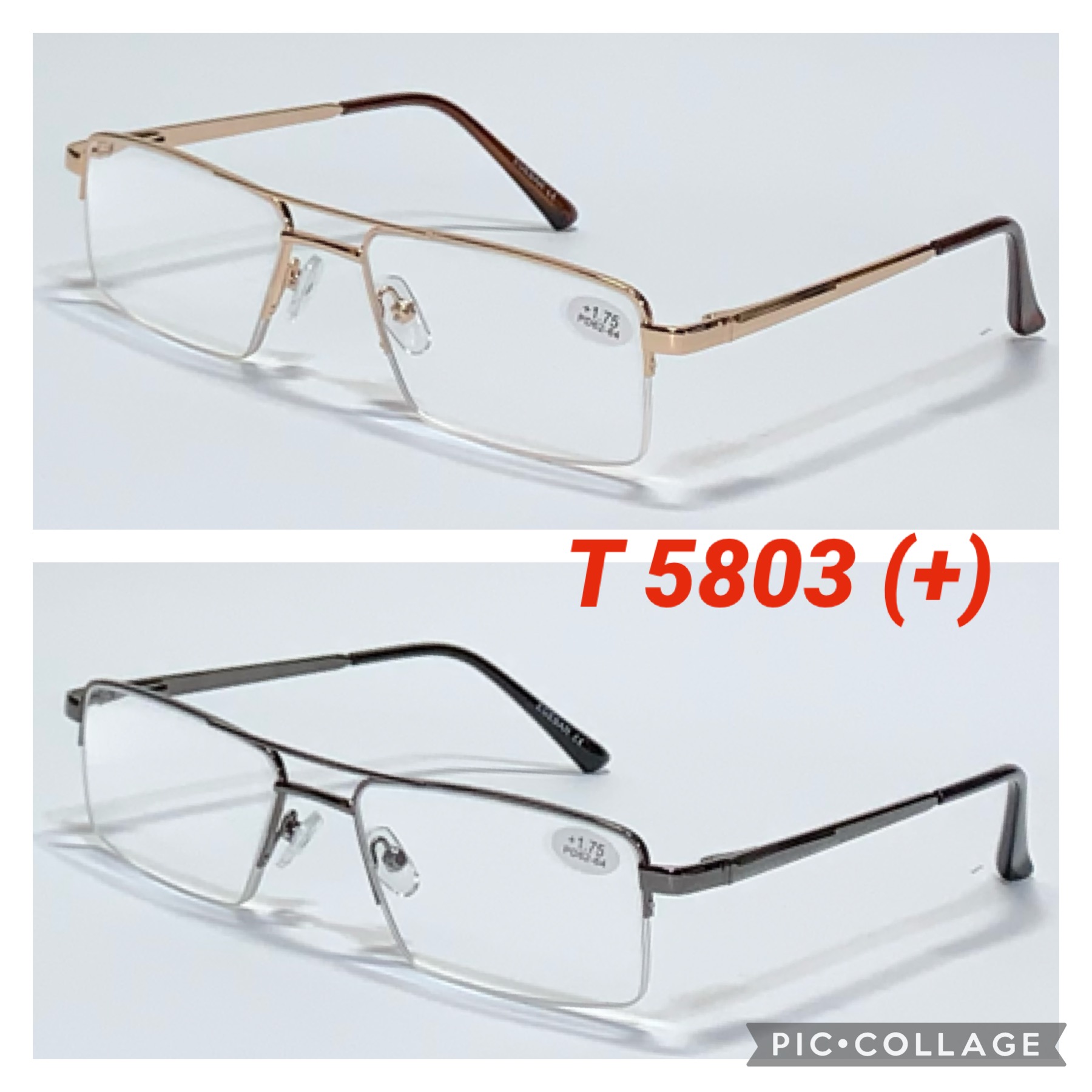 Очки для зрения в металле T 5803 (+)