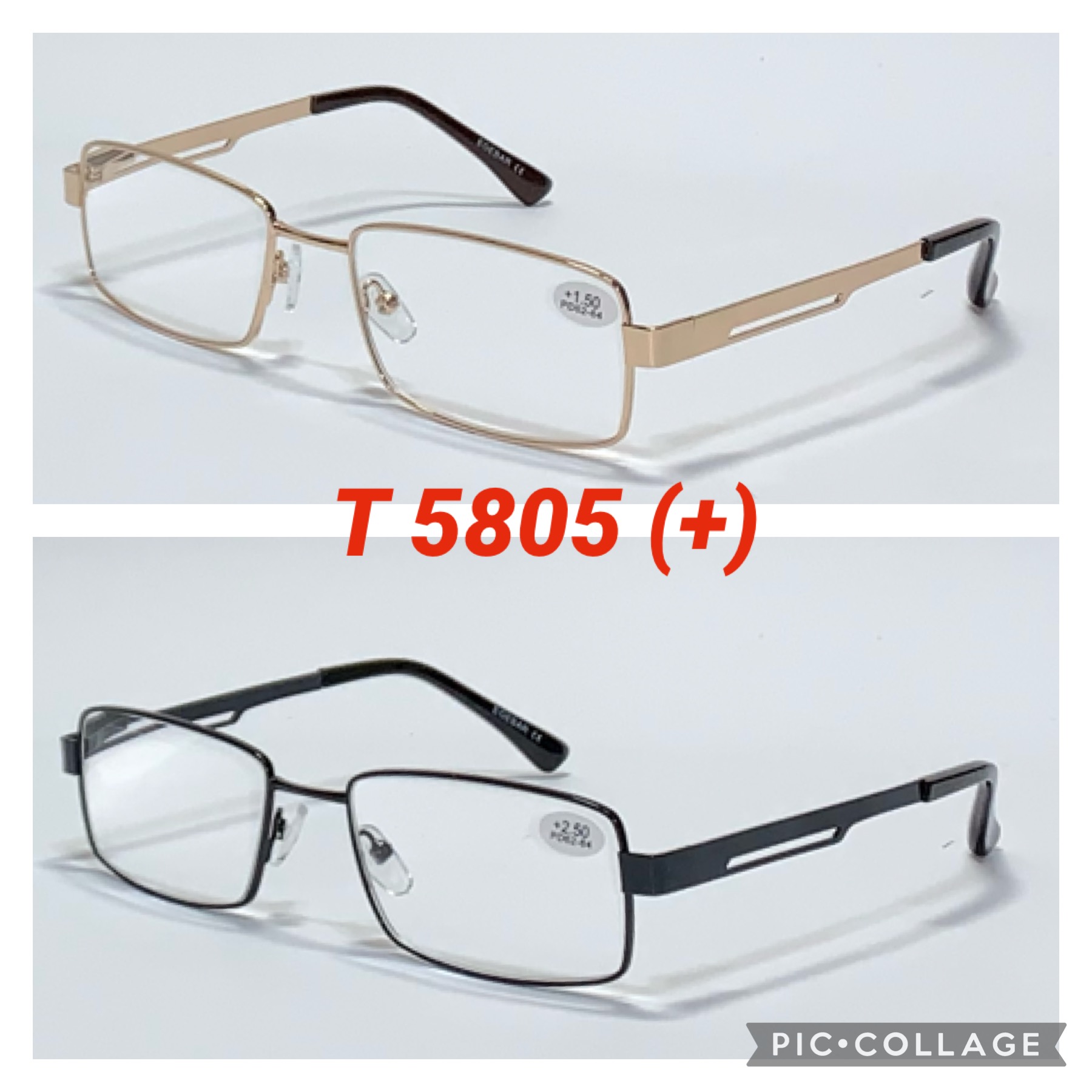 Очки для зрения в металле T 5805 (+)