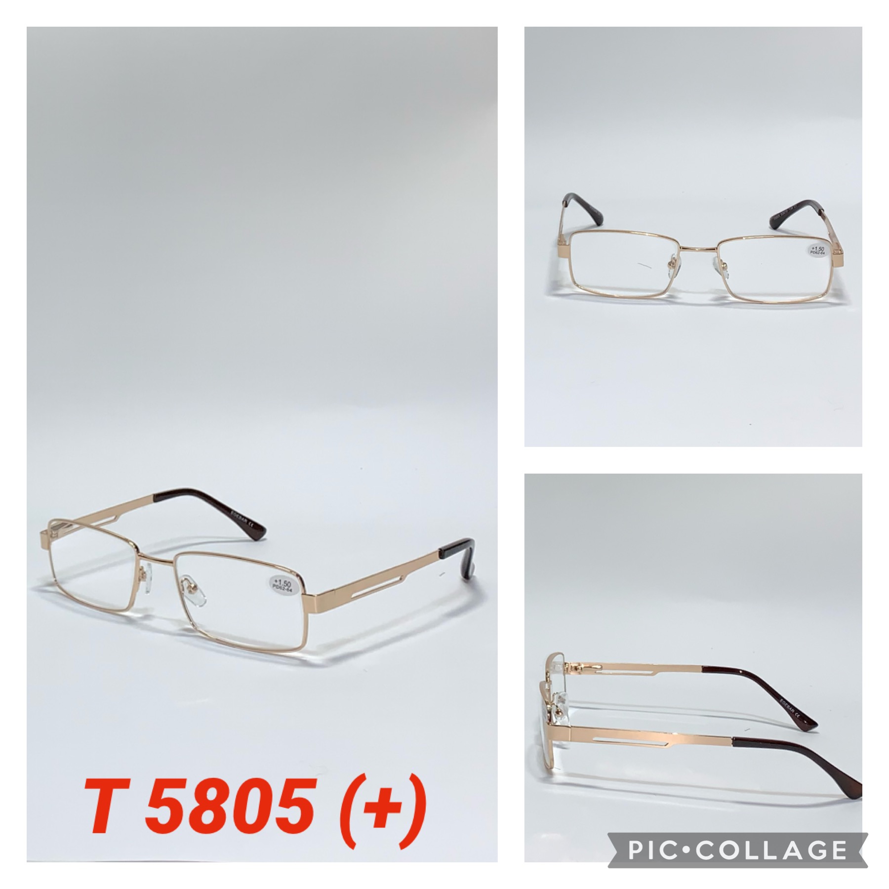 Очки для зрения в металле T 5805 (+) — изображение 3