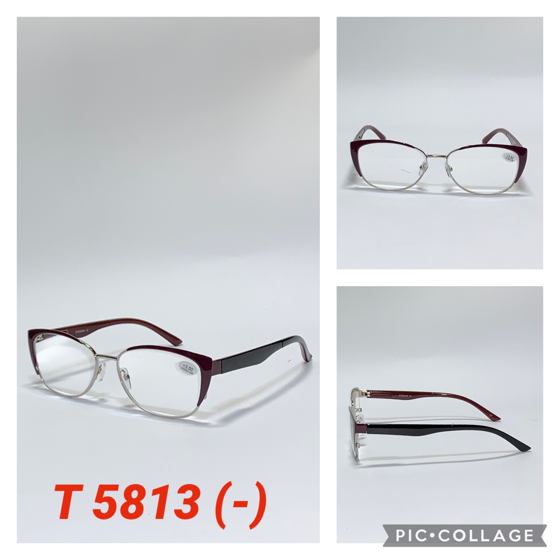 Очки для зрения в металле T 5813 (-) — изображение 2