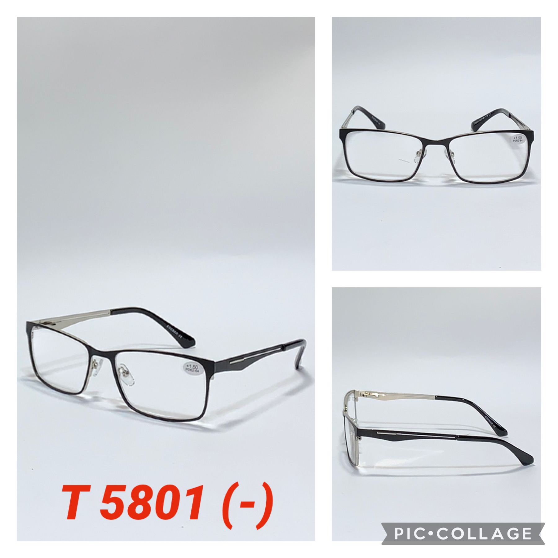 Очки для Зрения (Металлическая Оправа) T 5801 (-) — изображение 4