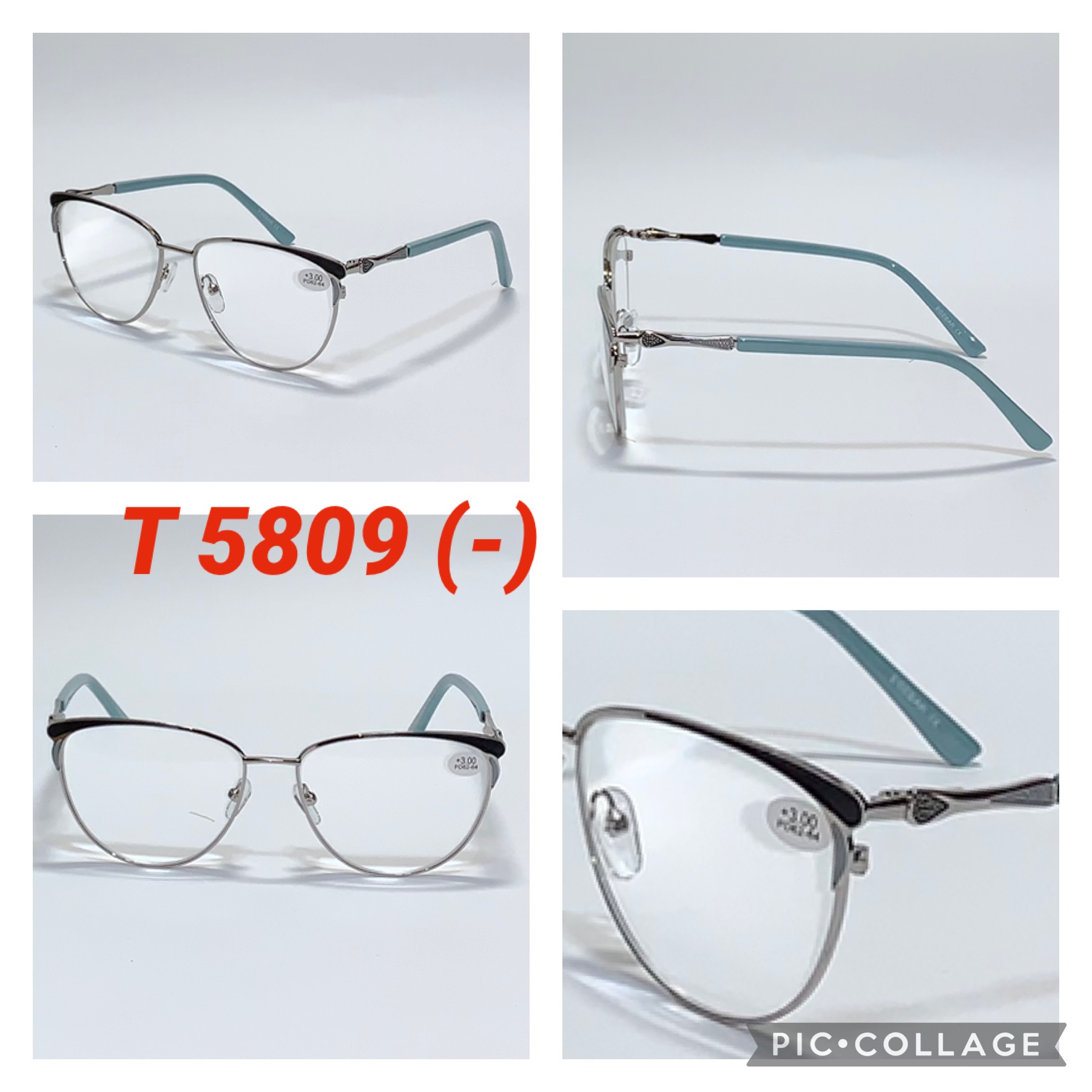 Очки для зрения в металле T 5809 (-) — изображение 2