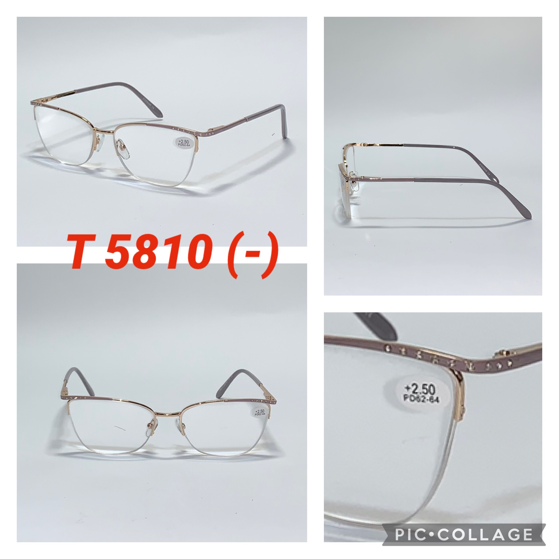 Очки для зрения в металле T 5810 (-) — изображение 3