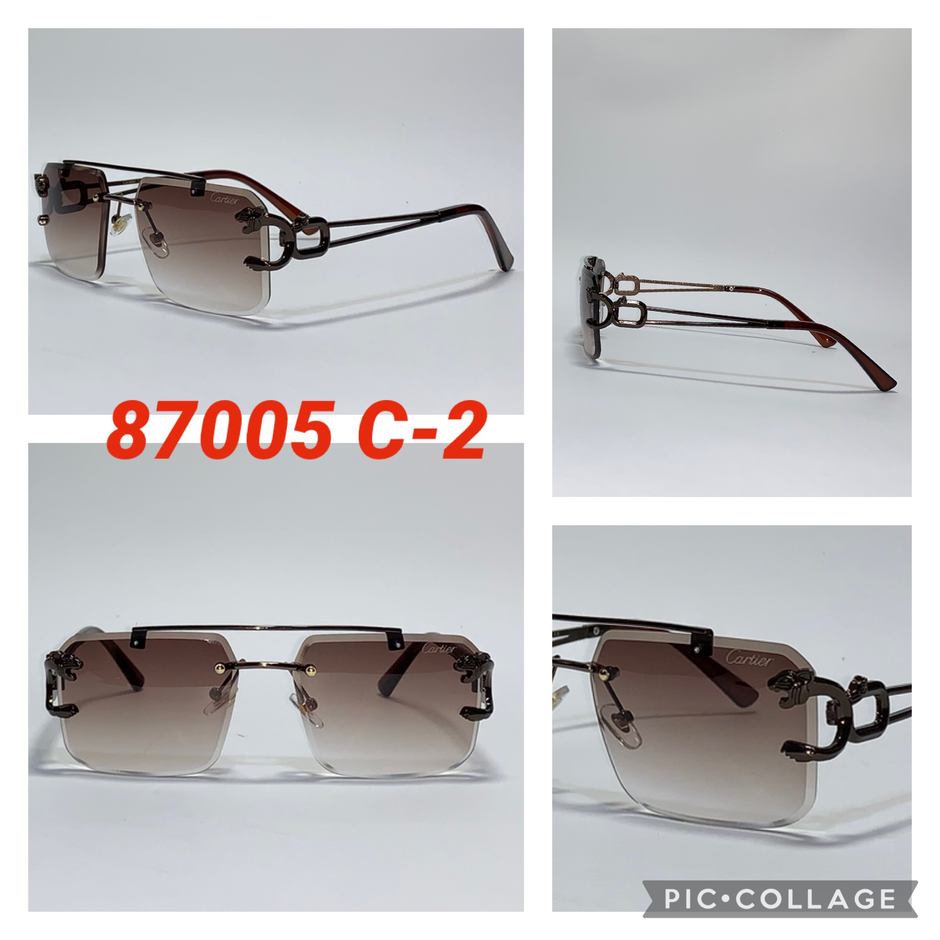 Трендовые очки 2025 года “Cartier” (Копия)
