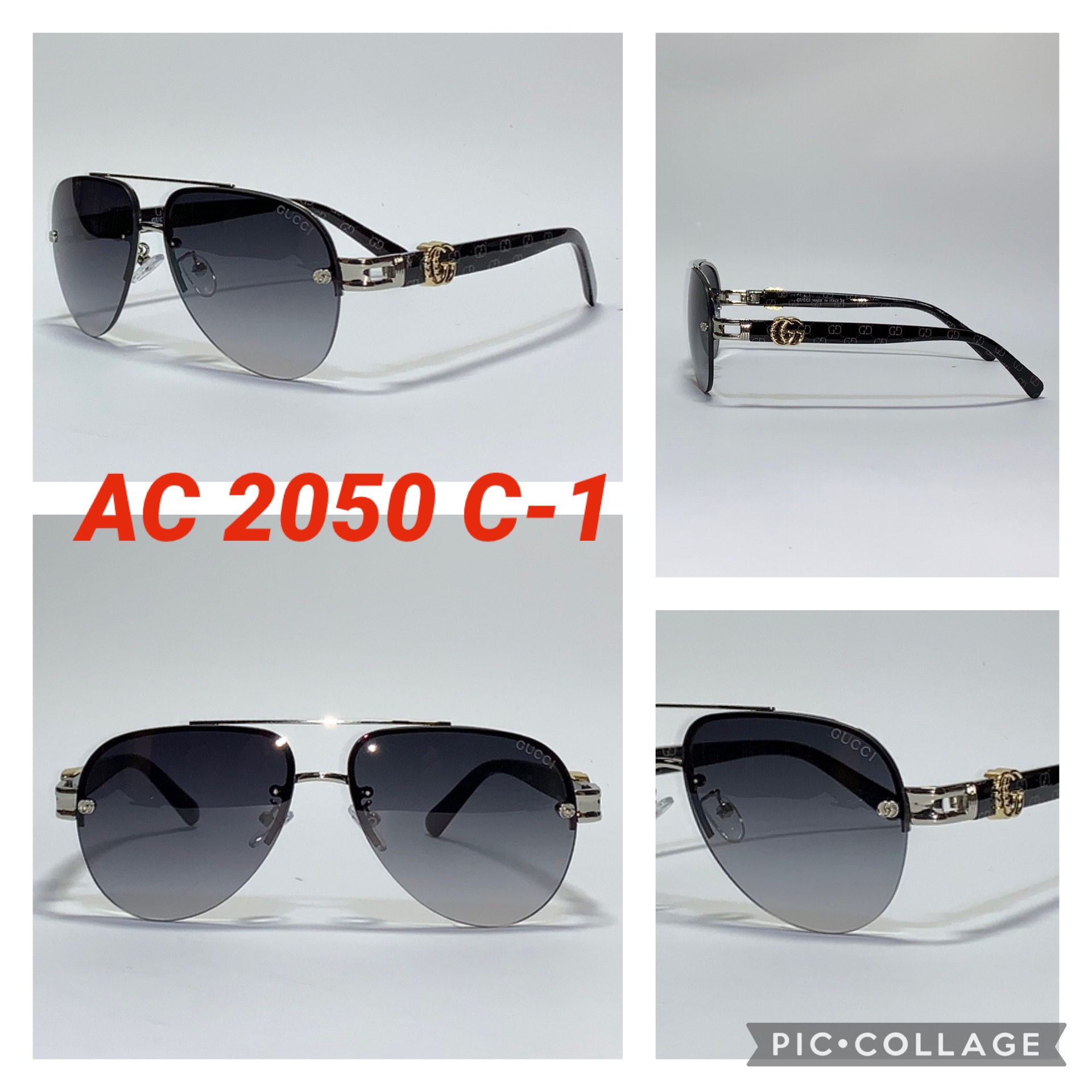 Женские очки капля “GUCCI” (Реплика) новинка 2025 года