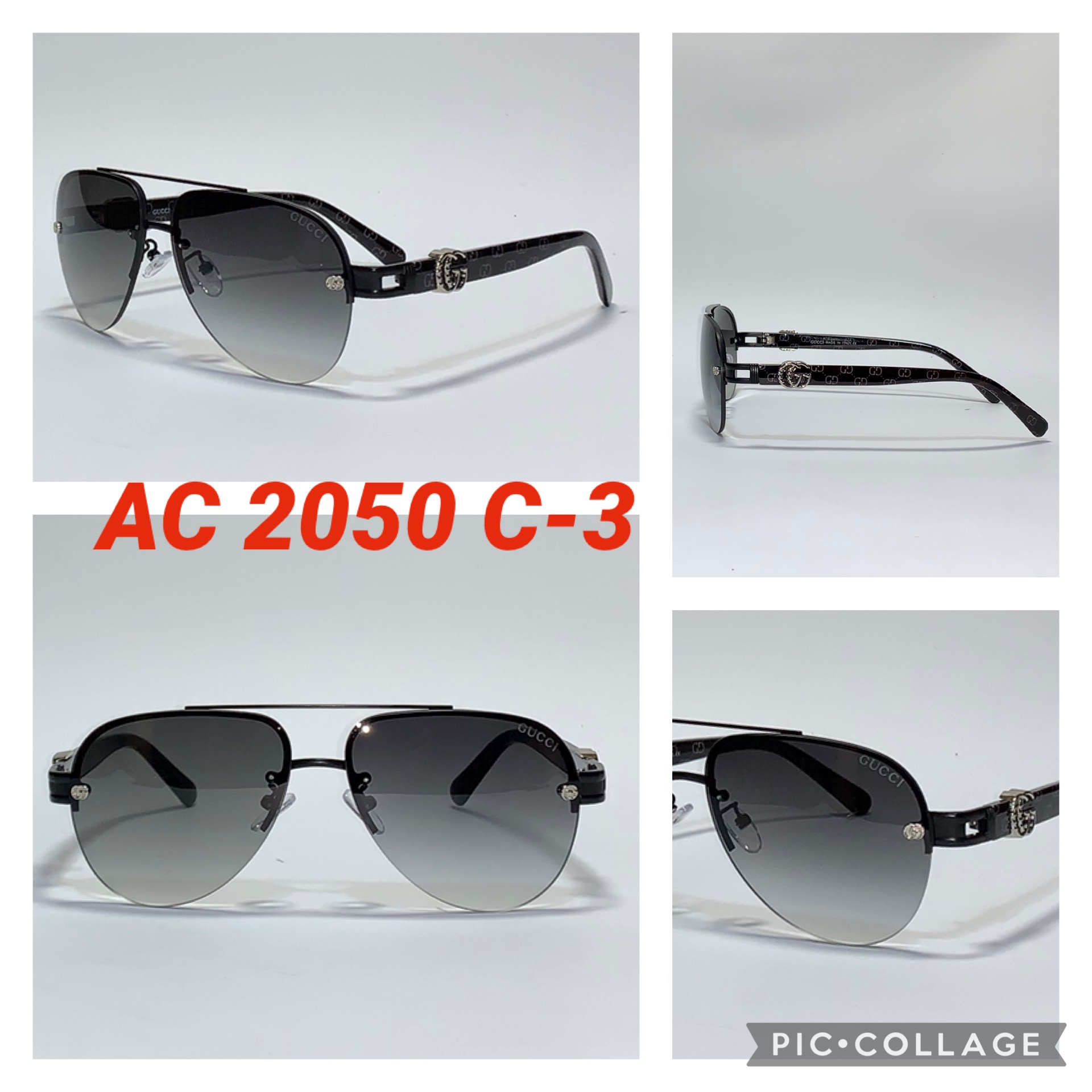 Женские очки капля “GUCCI” (Реплика) новинка 2025 года