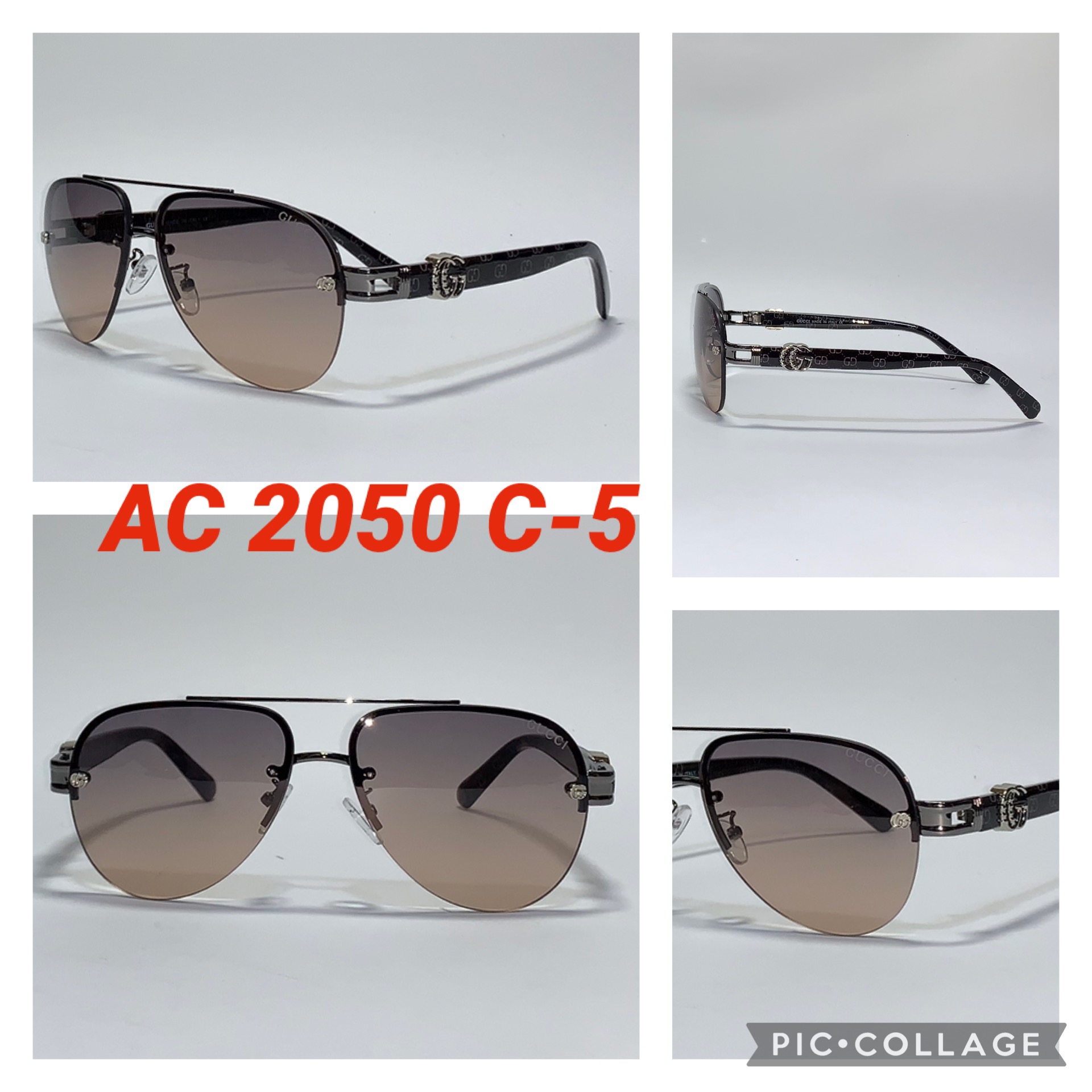 Женские очки капля “GUCCI” (Реплика) новинка 2025 года