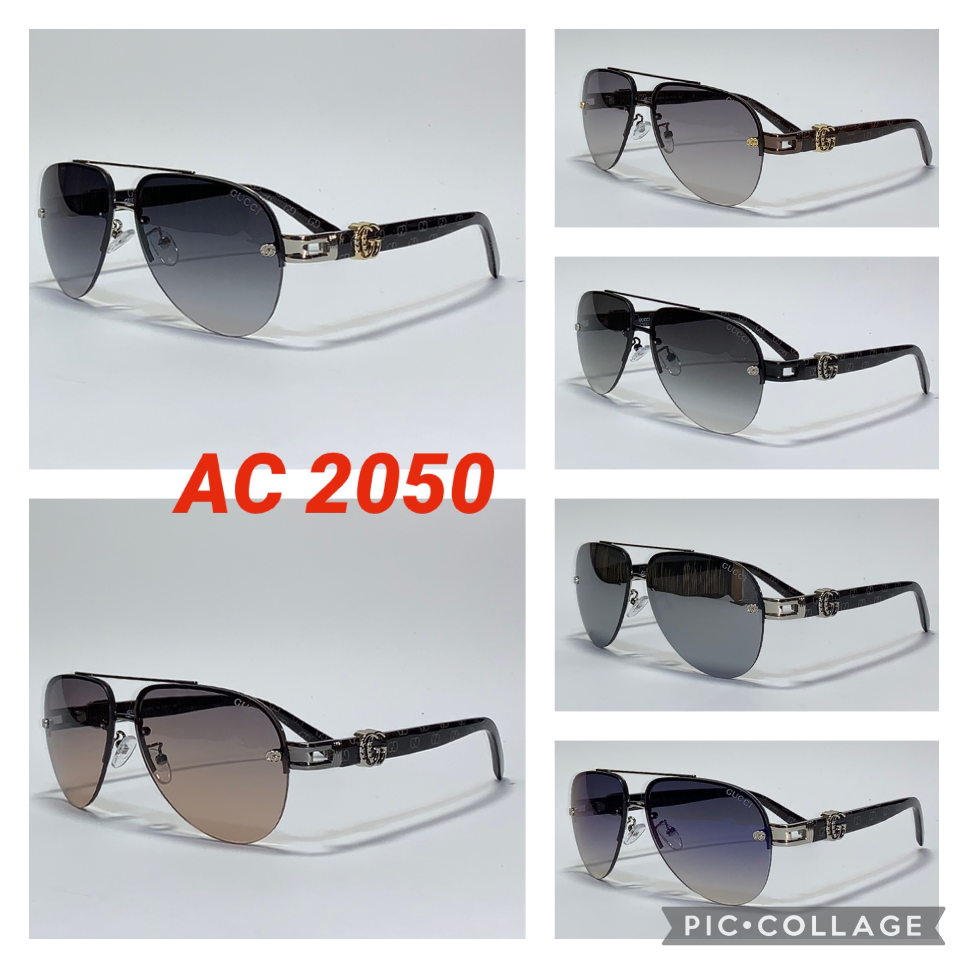 Женские очки капля “GUCCI” (Реплика) новинка 2025 года