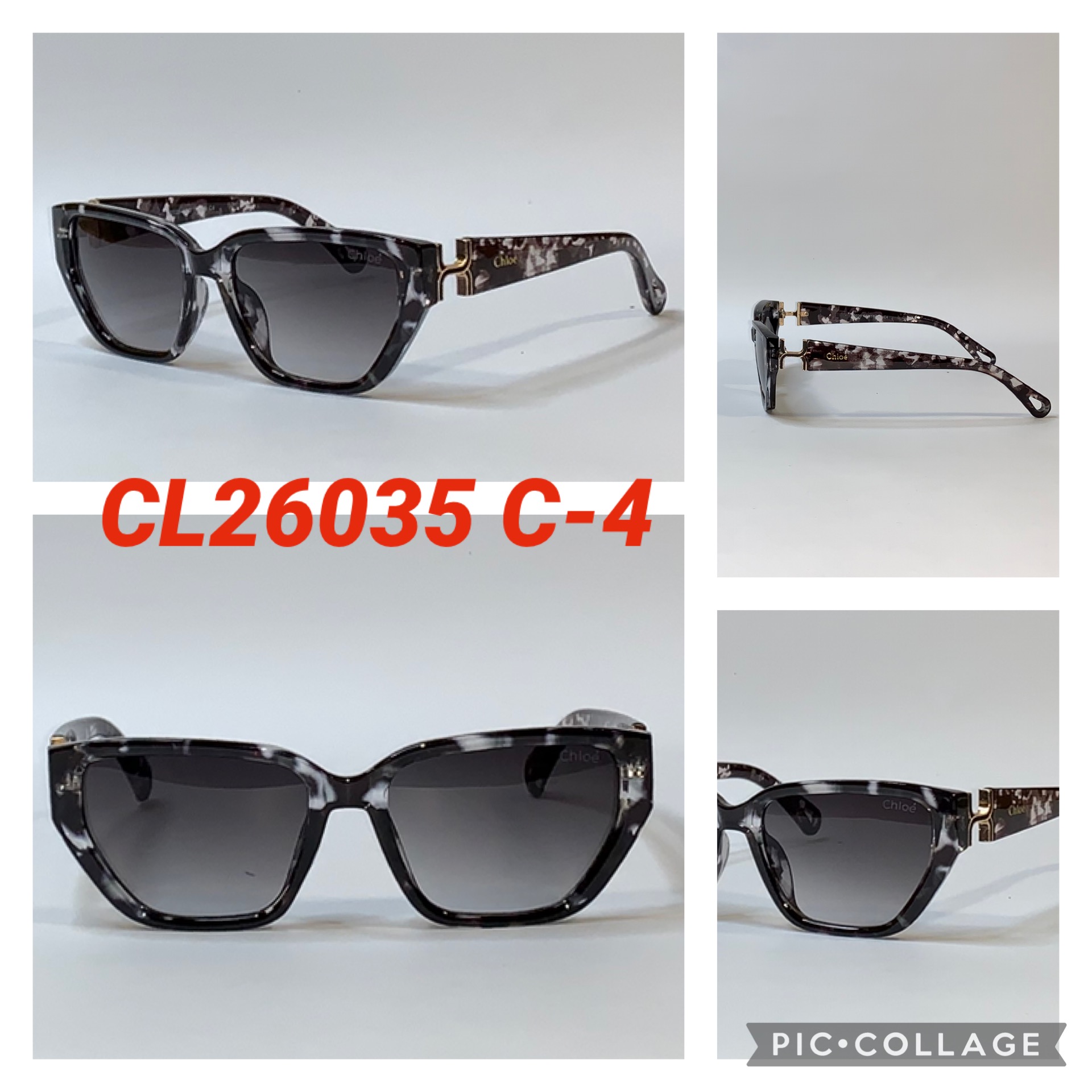 Брендовые Женские Солнцезащитные очки “Chloe” (Копия)