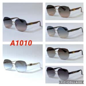 Круглые Женские Очки без Оправы “Miu Miu” (Реплика)