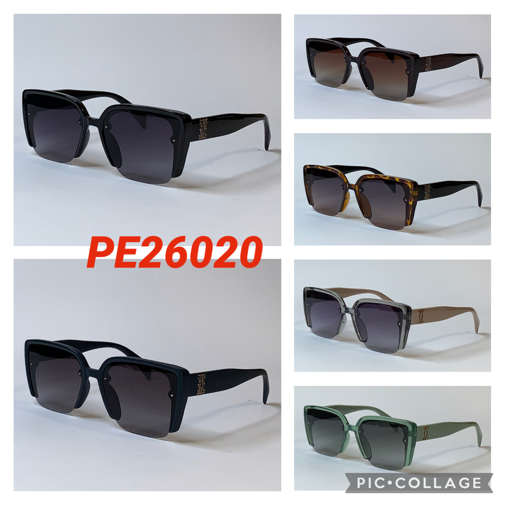 Женские Квадратные Очки Polaroid без оправы