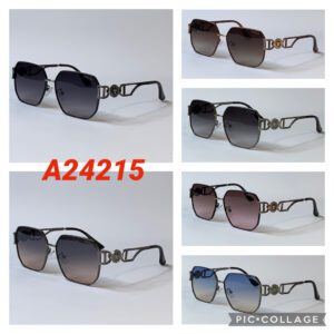 Брендовые Очки “Versace” в металлической оправе