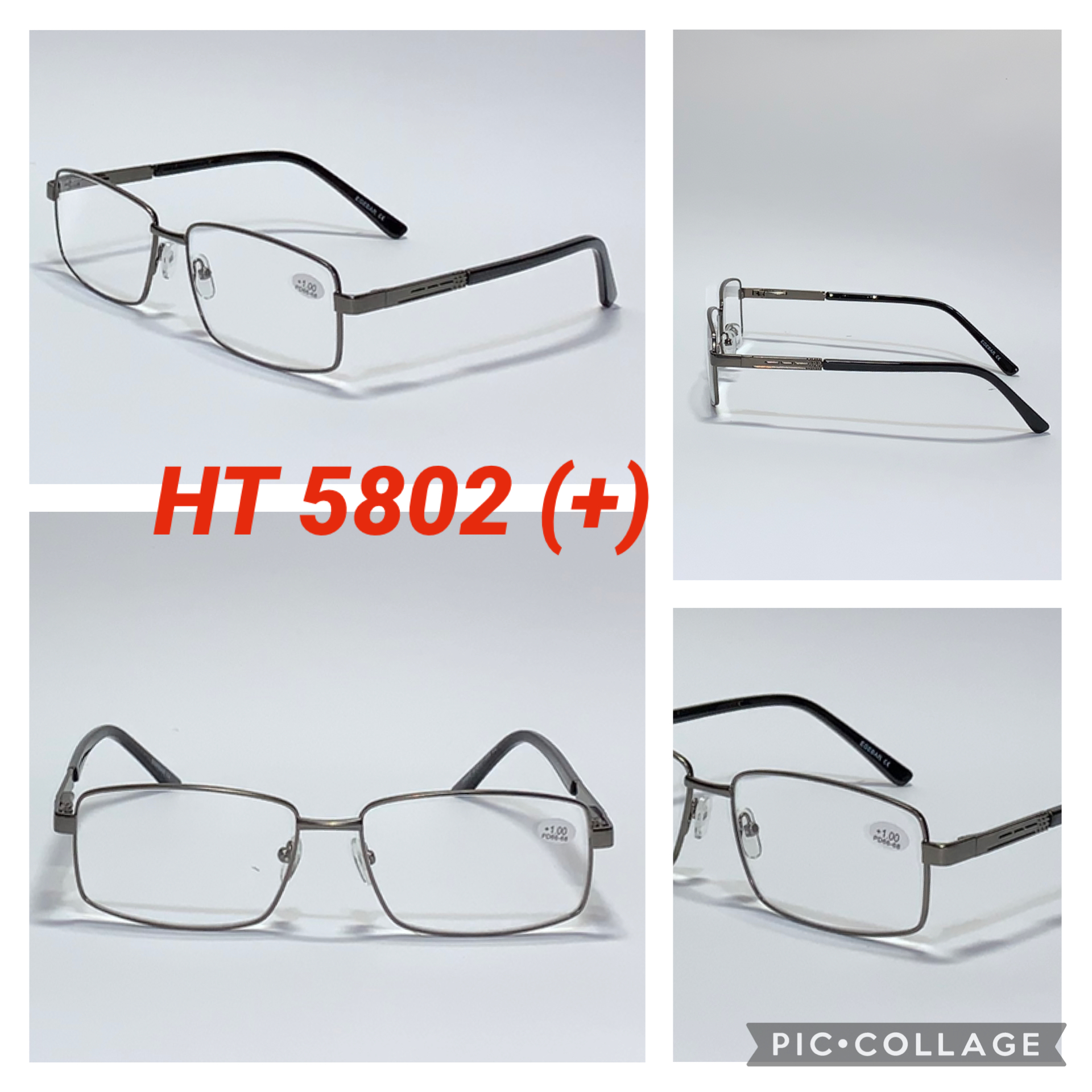 Фотохромные Мужские Очки для Зрения в металле (Плюс)