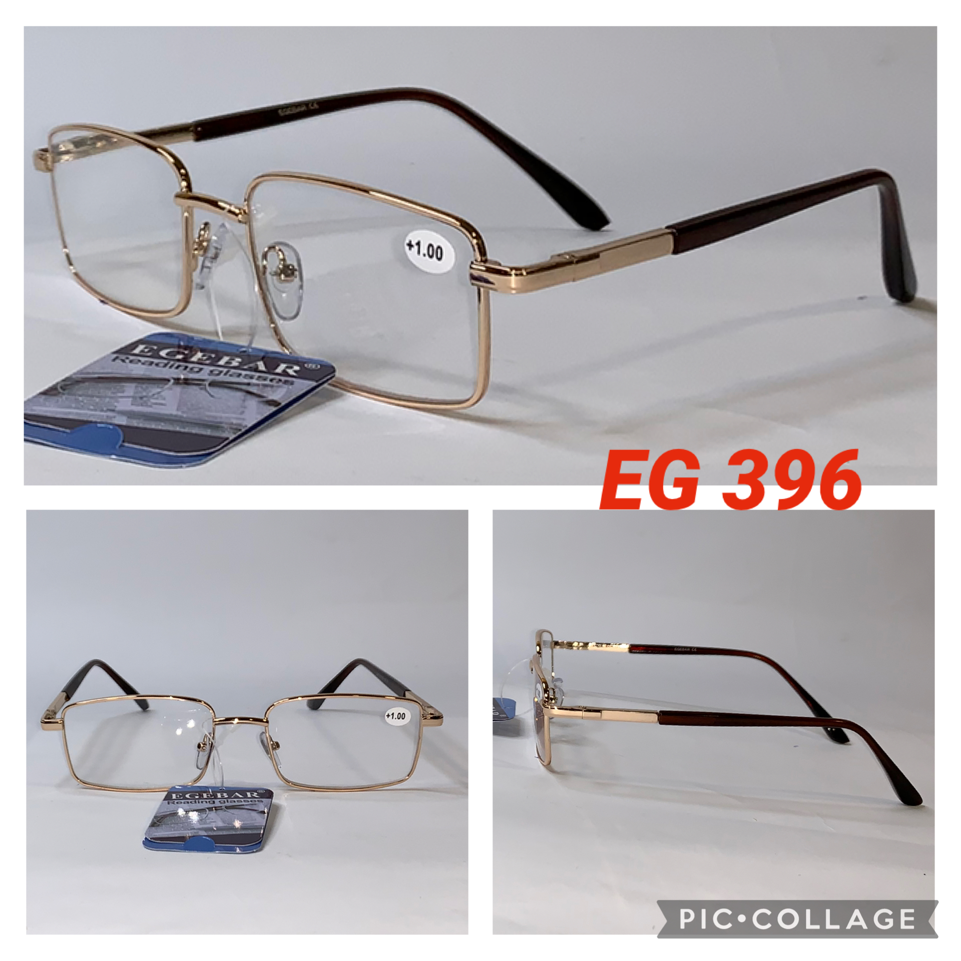 Мужские Очки для Зрения в металле (Плюс)