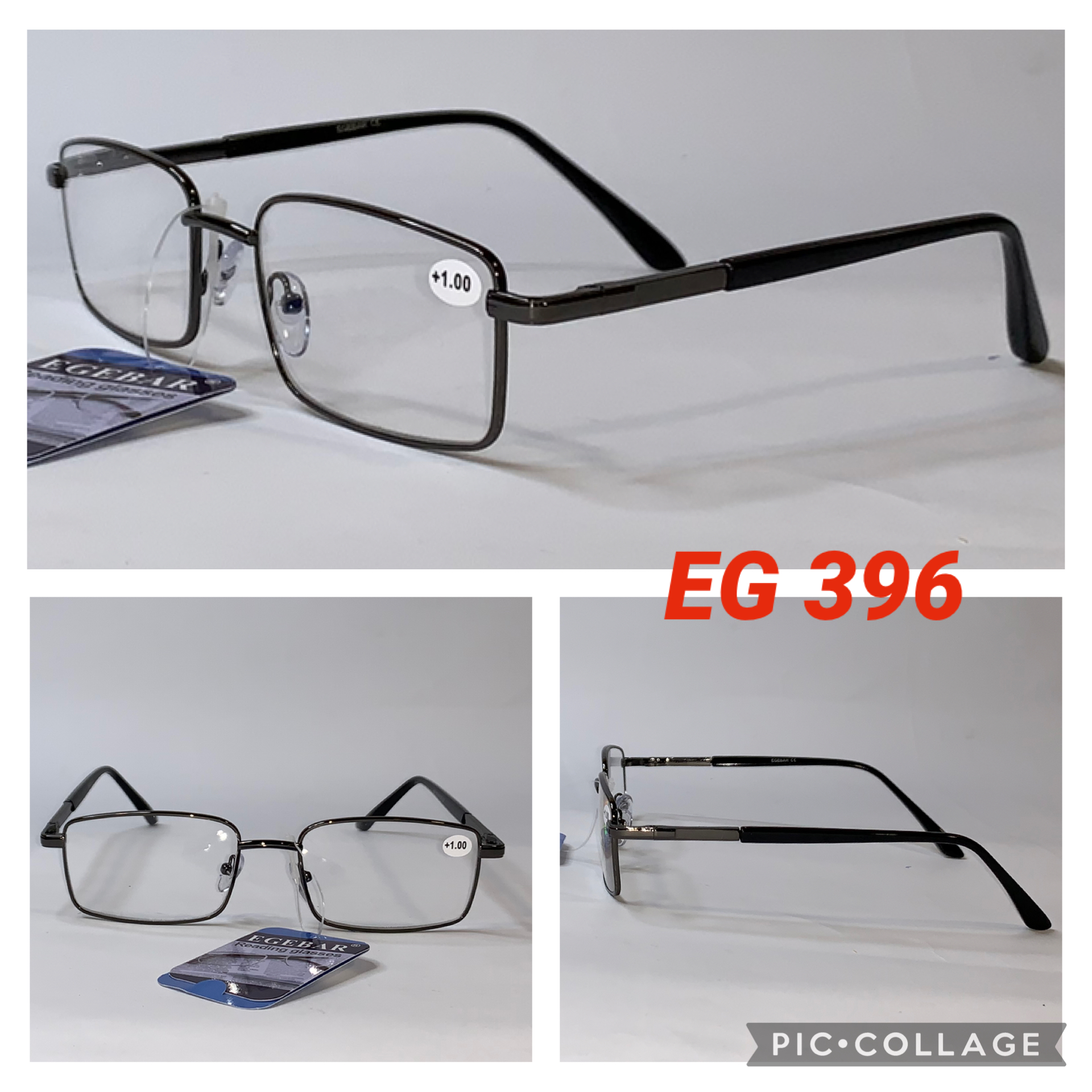 Мужские Очки с диоптрией (Плюс) в металлической оправе