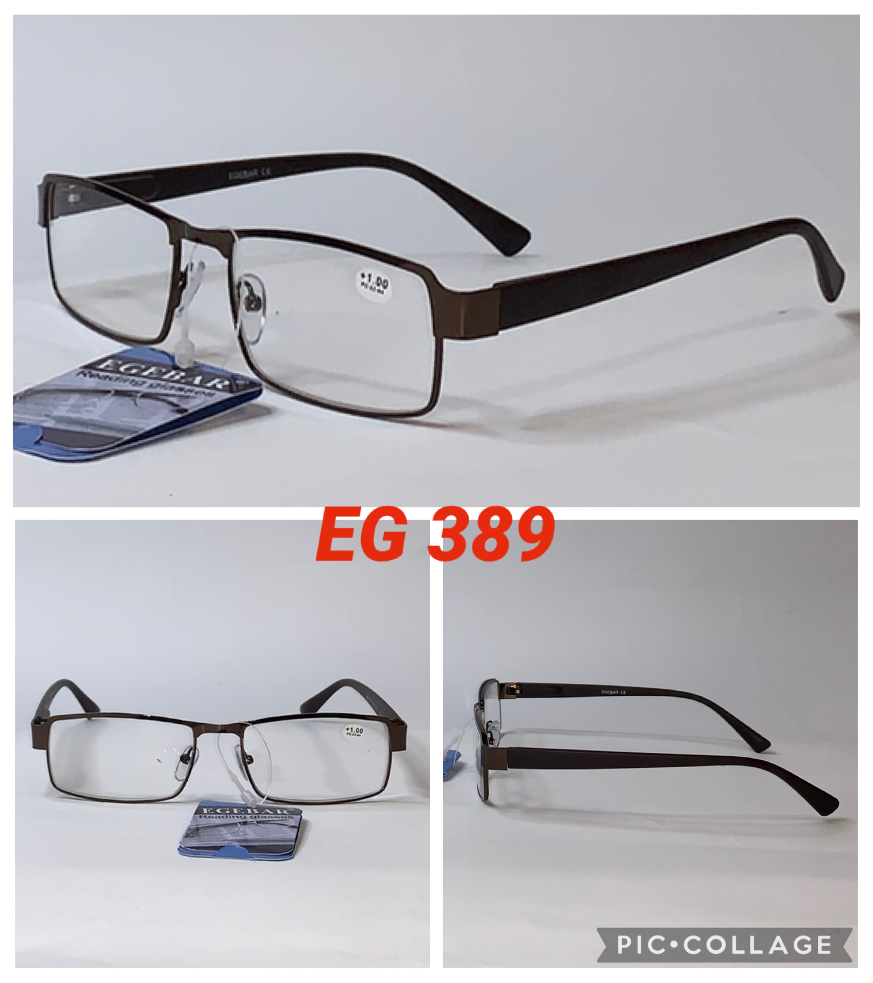 Мужские Очки для Зрения в металле (Плюс)