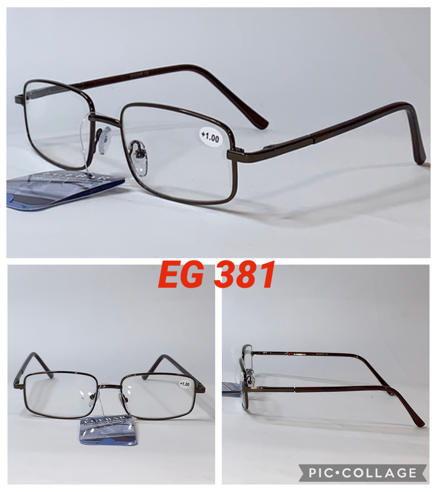 Мужские Очки с диоптрией (Плюс) в металлической оправе