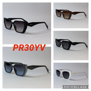 Женские Шестиугольные Очки “Prada” (Реплика)