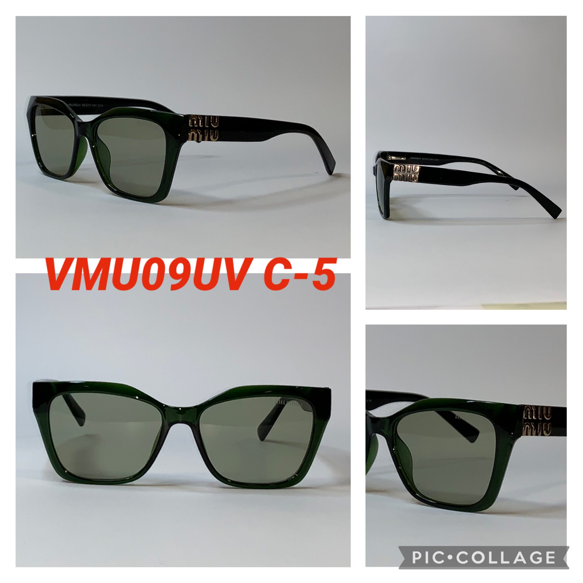 Молодежные Солнцезащитные Очки MIU MIU (Реплика)
