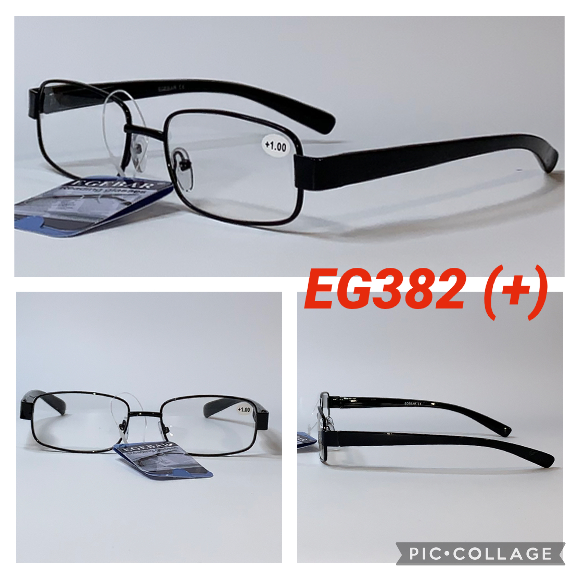 Очки для зрения в металлической оправе (Плюс)