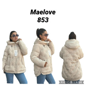 Женская Удлиненная Зимняя Куртка 853