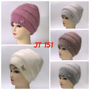 Женская ангоровая шапка JT 151