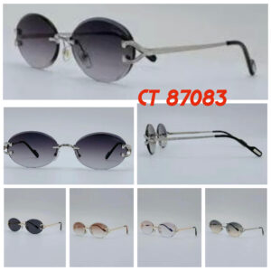 Женские солнцезащитные очки “Celine” без оправы