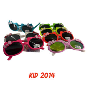 Детские овальные очки с бантом для девочек Kid 2014